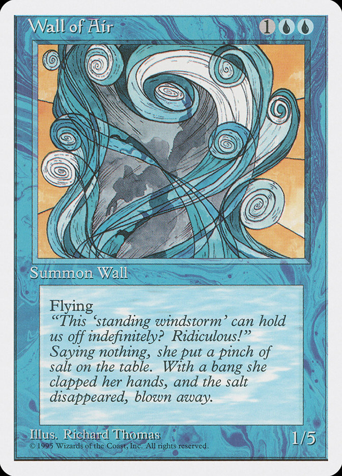 Wall of Air [Fourth Edition] | Local Legends