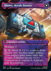 Blaster, Combat DJ // Blaster, Morale Booster (Shattered Glass) [Universes Beyond: Transformers] | Golgari Games