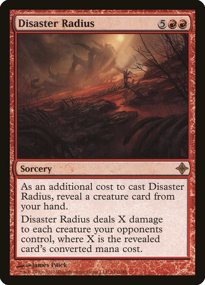 Disaster Radius [Rise of the Eldrazi] | Golgari Games