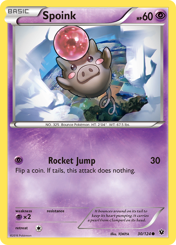 Spoink (30/124) [XY: Fates Collide] | Golgari Games