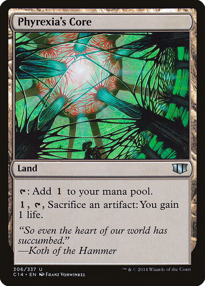 Phyrexia's Core [Commander 2014] | Golgari Games