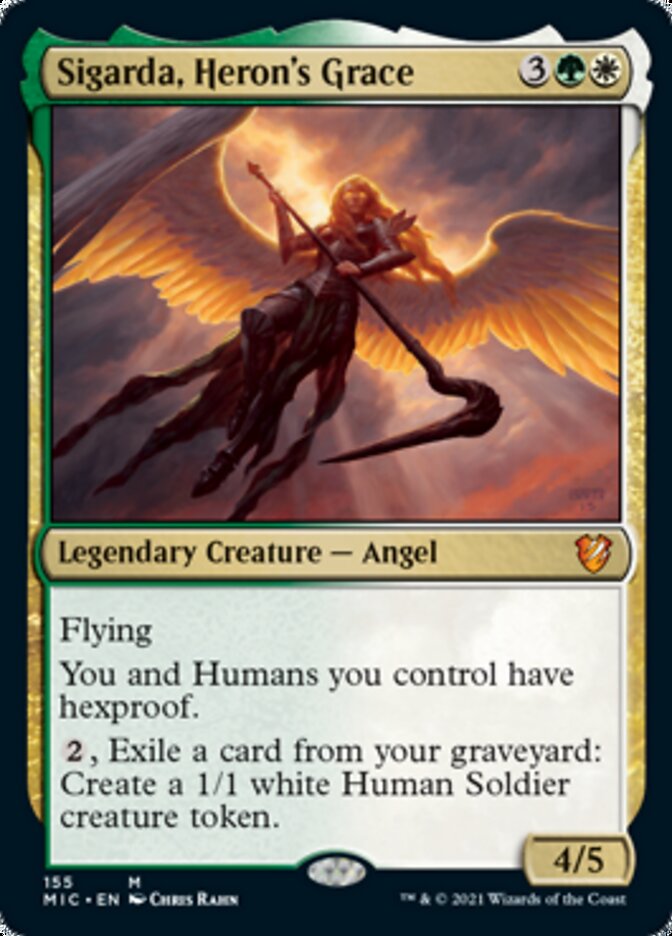 Sigarda, Heron's Grace [Innistrad: Midnight Hunt Commander] | Local Legends