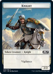 Knight // Pirate Double-sided Token [Core Set 2021 Tokens] | Golgari Games