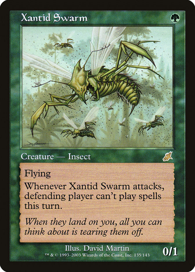 Xantid Swarm [Scourge] | Golgari Games