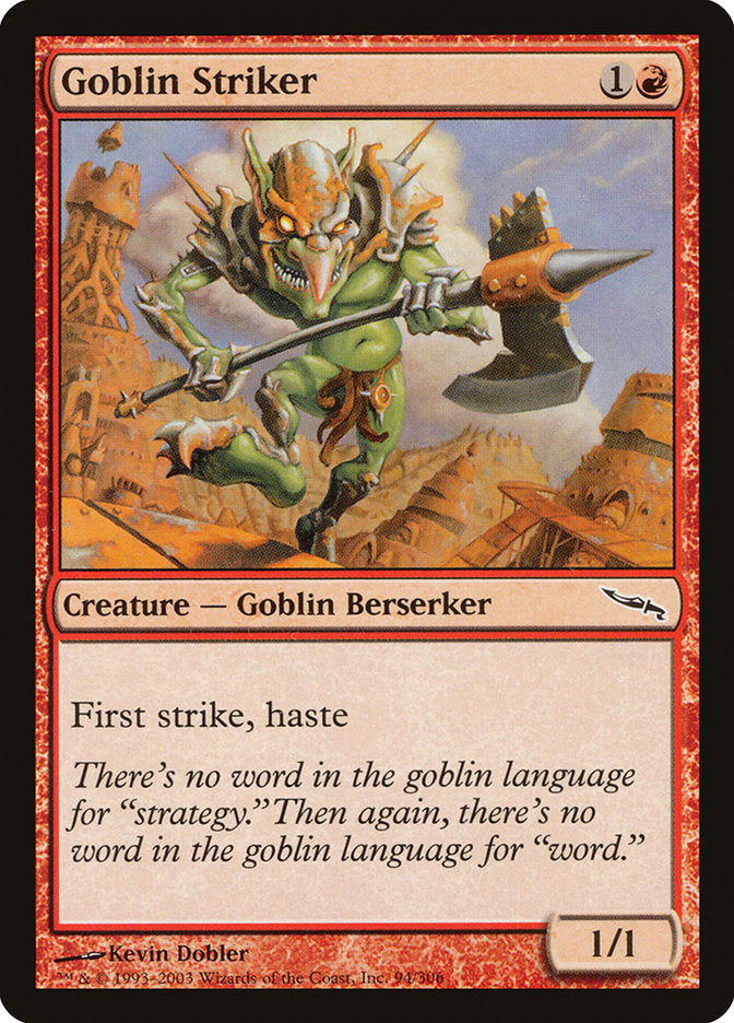 Goblin Striker [Mirrodin] | Local Legends