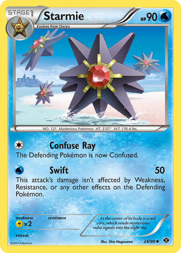 Starmie (24/99) [Black & White: Next Destinies] | Golgari Games