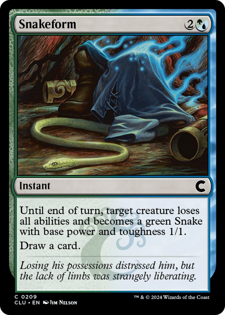Snakeform [Ravnica: Clue Edition] | Local Legends