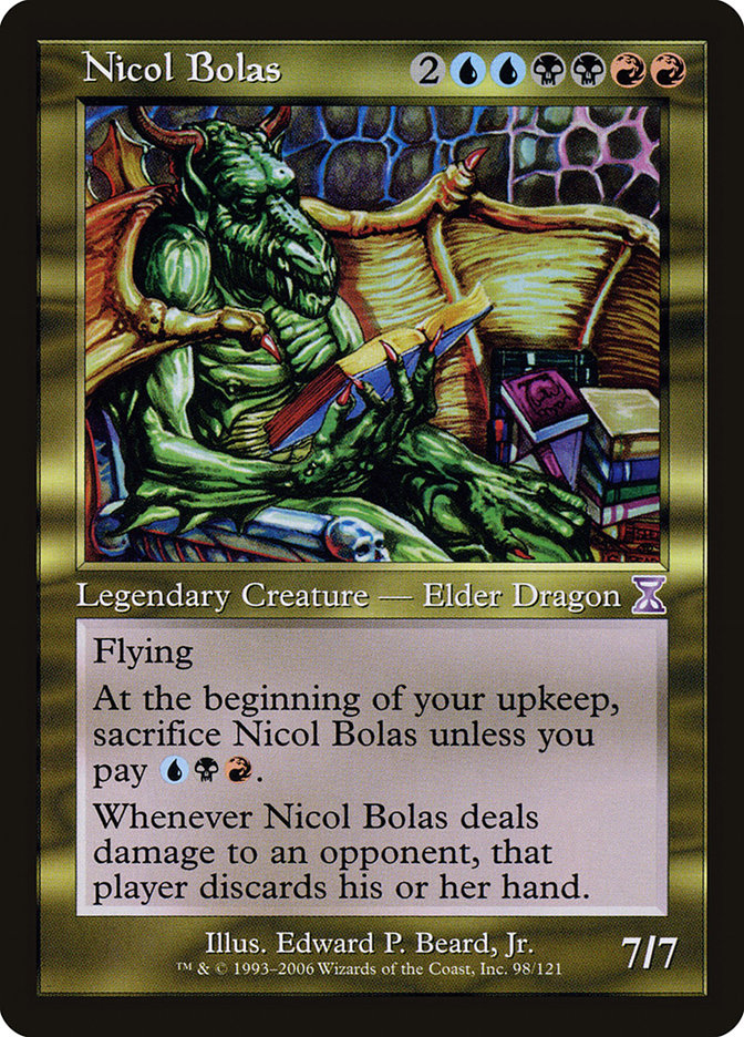 Nicol Bolas [Time Spiral Timeshifted] | Golgari Games