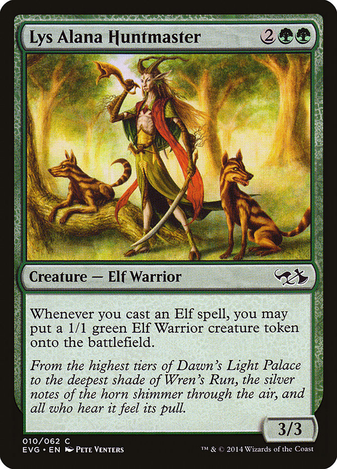 Lys Alana Huntmaster (Elves vs. Goblins) [Duel Decks Anthology] | Local Legends