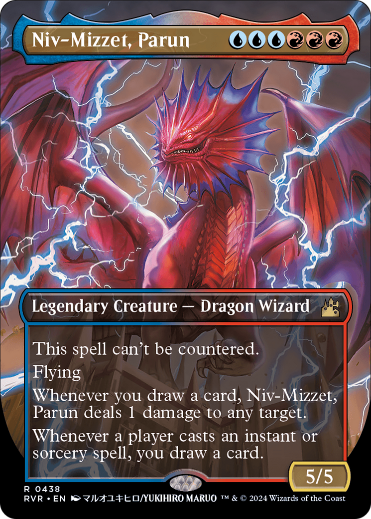 Niv-Mizzet, Parun (Anime Borderless) [Ravnica Remastered] | Local Legends