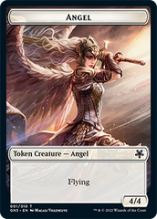 Zombie // Angel Double-Sided Token [Game Night: Free-for-All Tokens] | Golgari Games