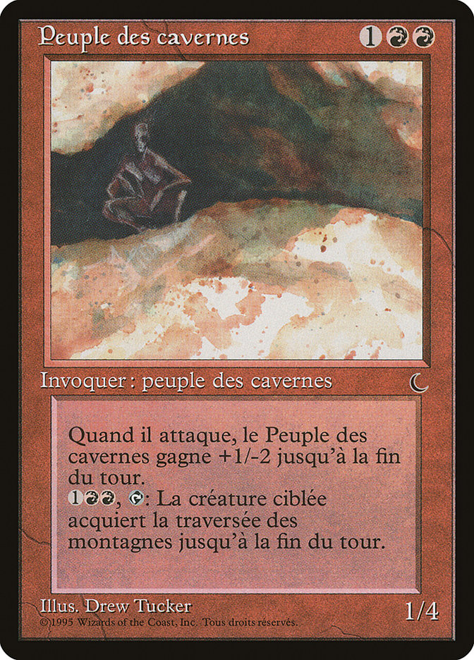 Cave People (French) - "Peuple des cavernes" [Renaissance] | Golgari Games