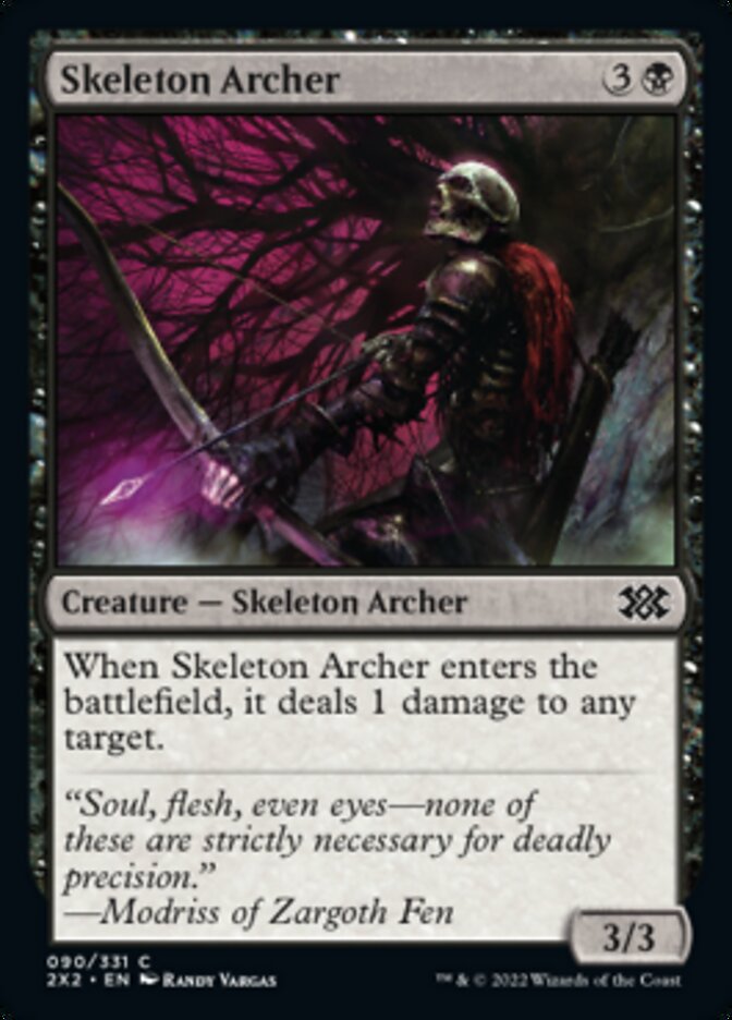 Skeleton Archer [Double Masters 2022] | Golgari Games