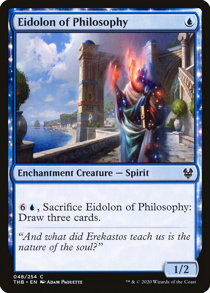 Eidolon of Philosophy [Theros Beyond Death] | Golgari Games