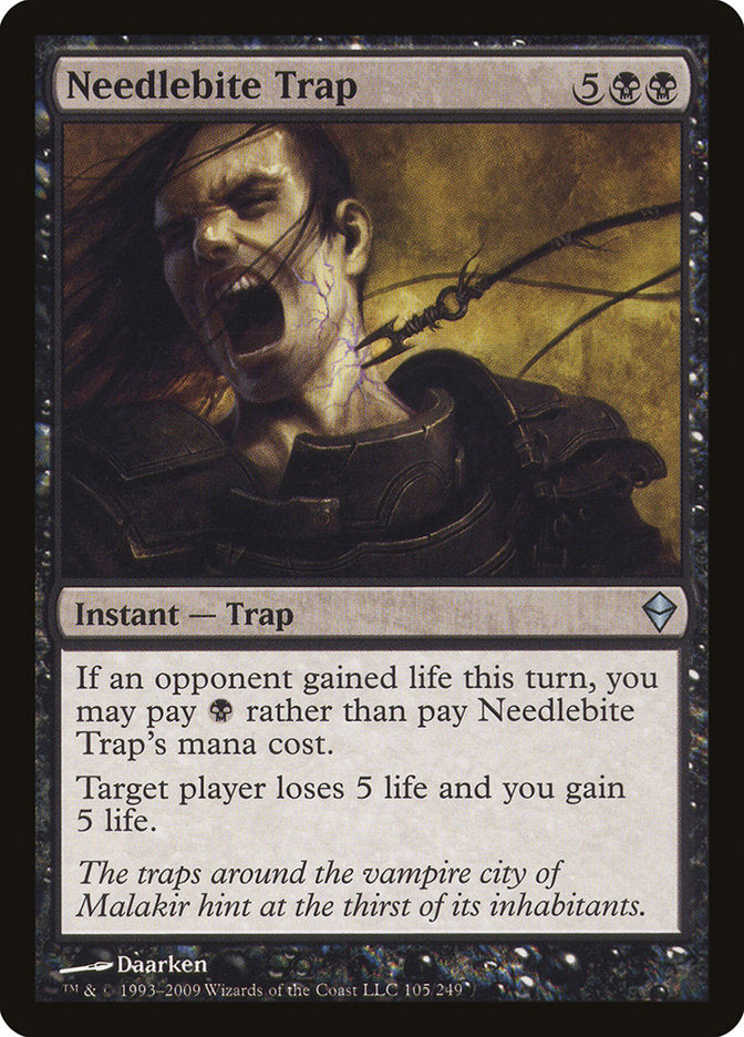 Needlebite Trap [Zendikar] | Golgari Games