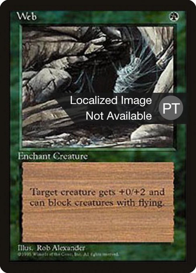 Web [Fourth Edition (Foreign Black Border)] | Local Legends