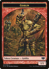 Goblin // Goat Double-sided Token [Commander 2014 Tokens] | Golgari Games