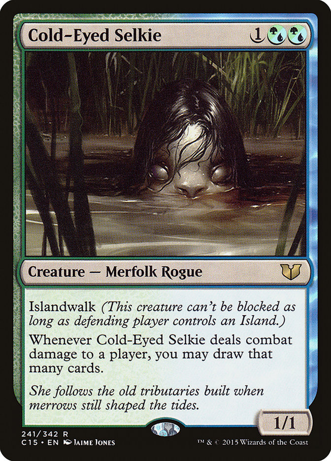 Cold-Eyed Selkie [Commander 2015] | Golgari Games