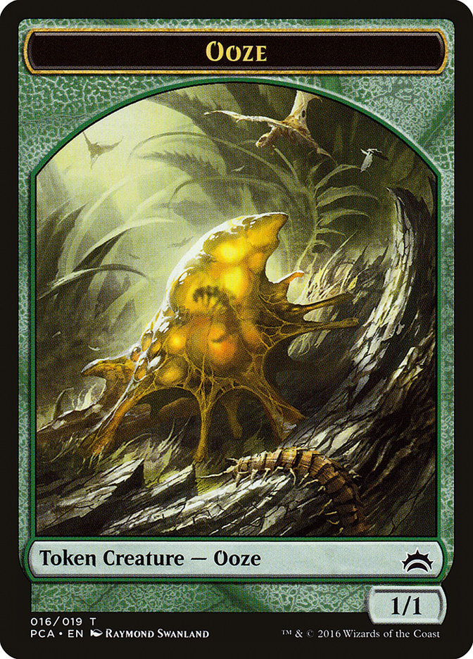Ooze Token (016/019) [Planechase Anthology Tokens] | Local Legends