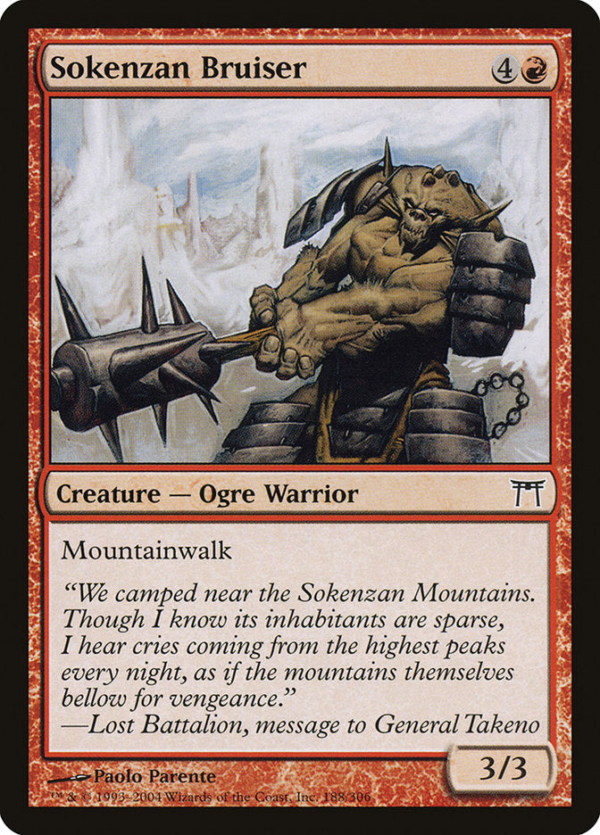 Sokenzan Bruiser [Champions of Kamigawa] | Local Legends