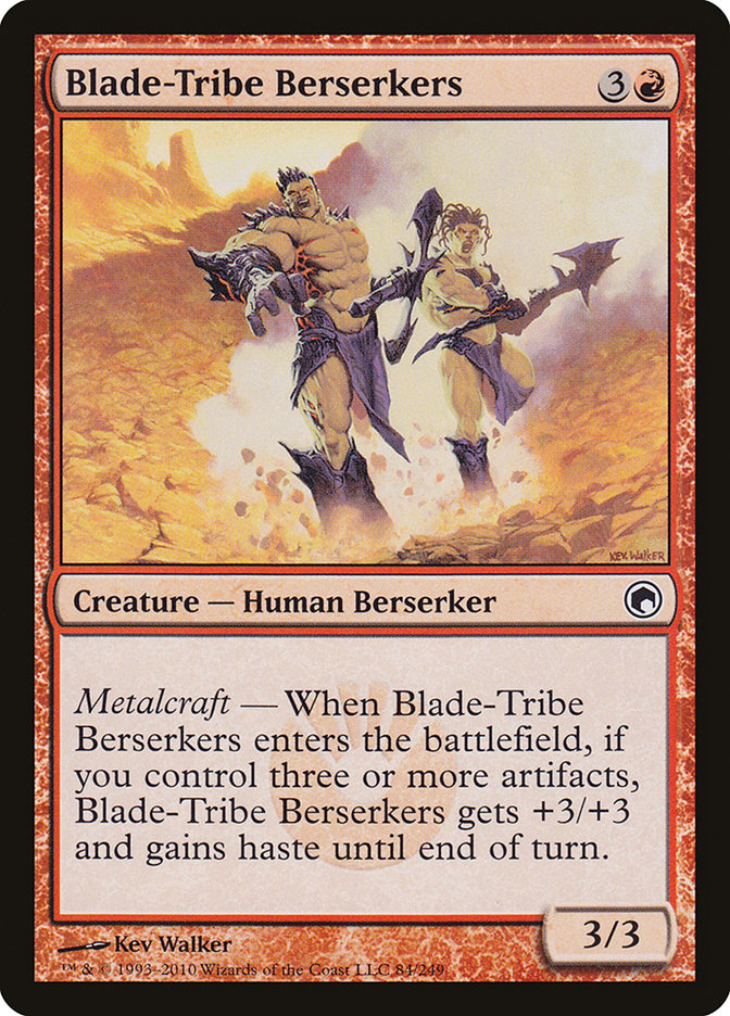 Blade-Tribe Berserkers [Scars of Mirrodin] | Golgari Games