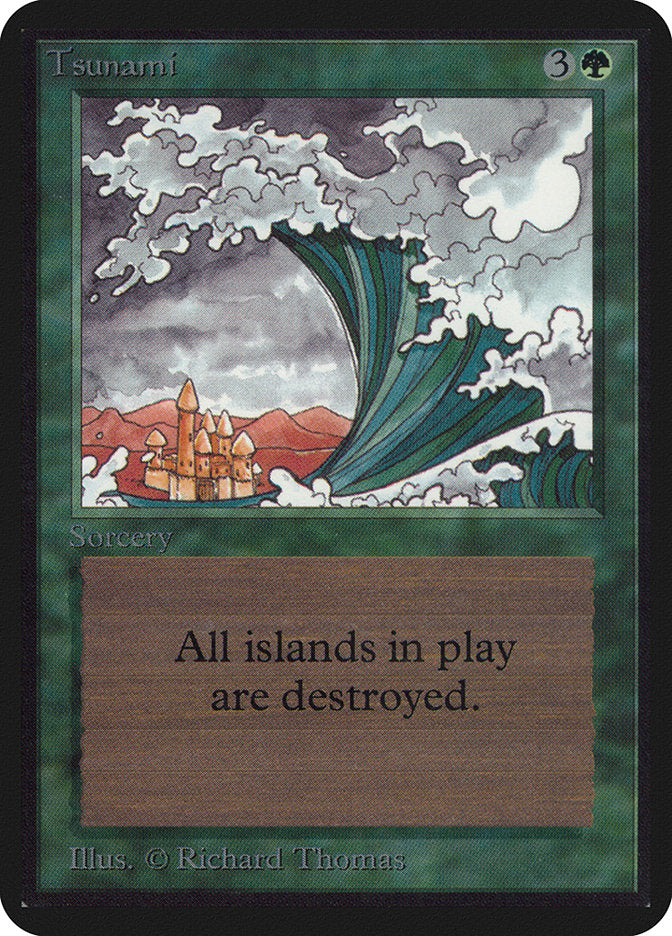 Tsunami [Alpha Edition] | Golgari Games