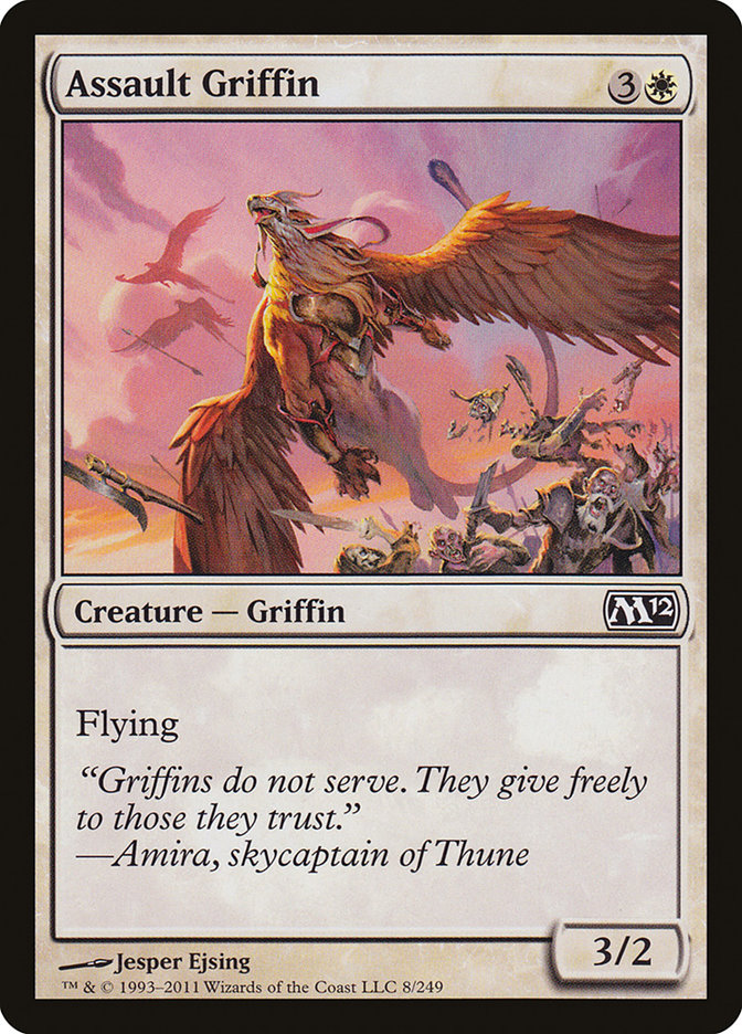 Assault Griffin [Magic 2012] | Golgari Games