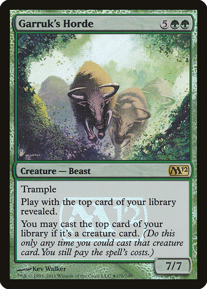 Garruk's Horde [Magic 2012 Prerelease Promos] | Local Legends