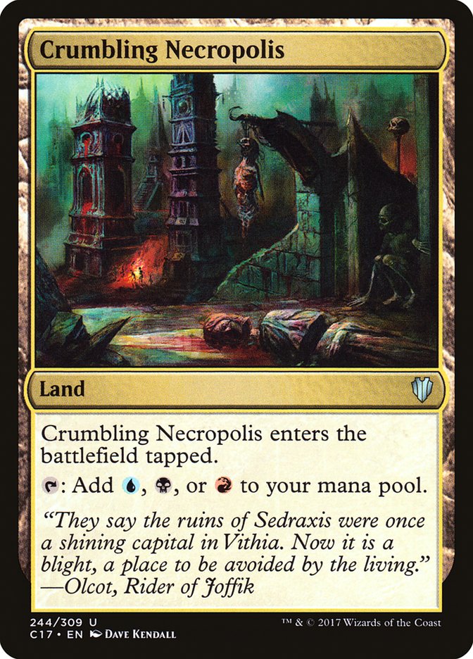 Crumbling Necropolis [Commander 2017] | Local Legends