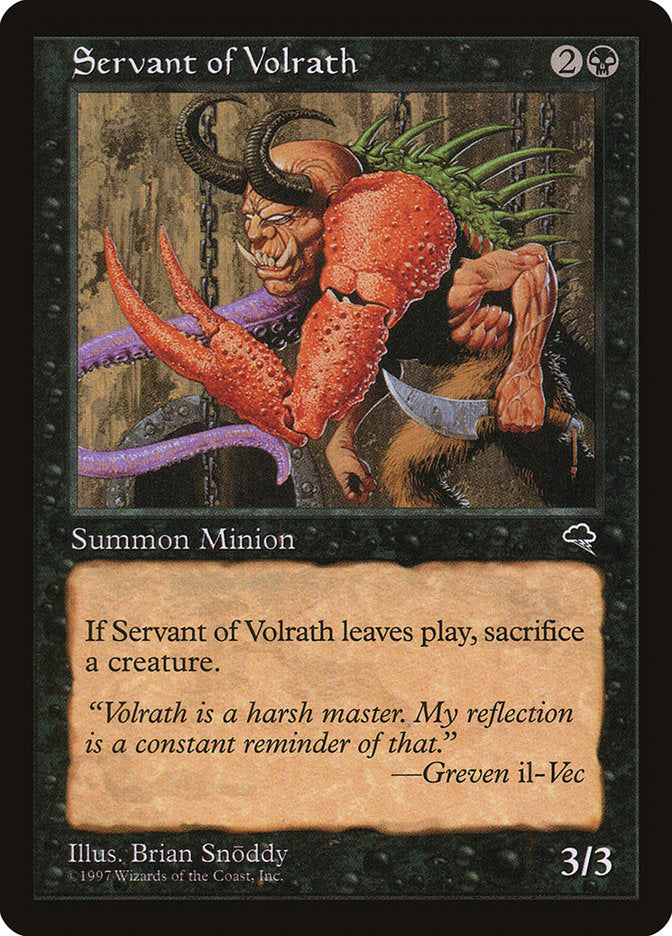 Servant of Volrath [Tempest] | Local Legends