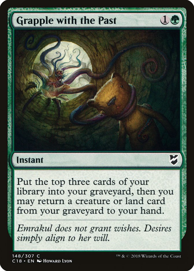 Grapple with the Past [Commander 2018] | Local Legends