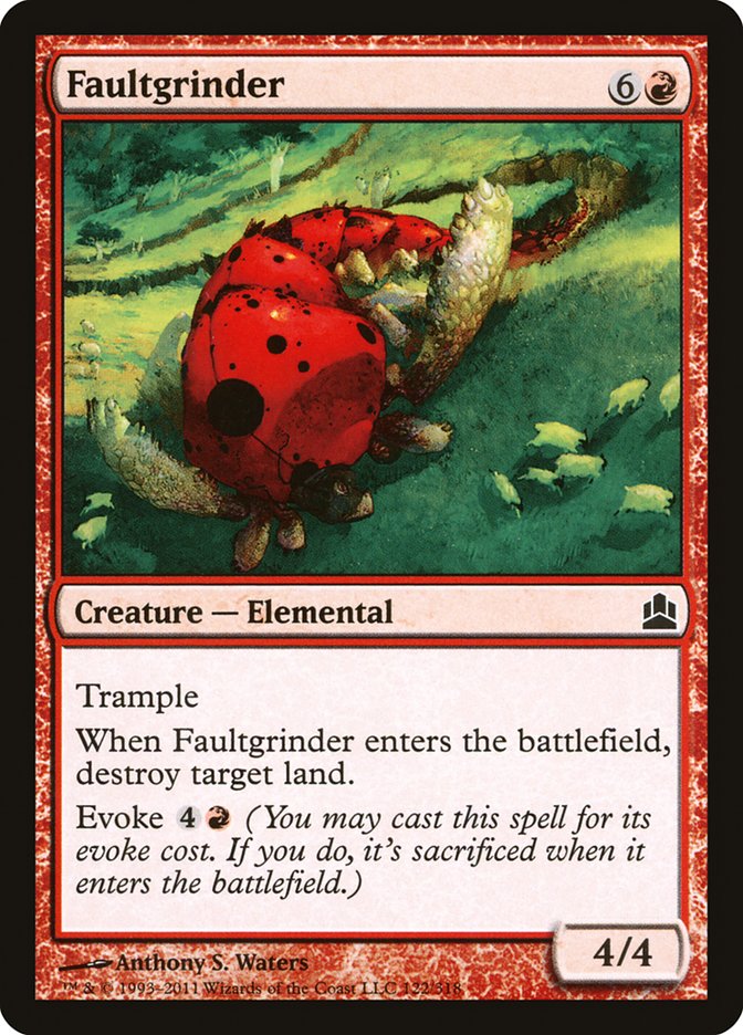Faultgrinder [Commander 2011] | Local Legends