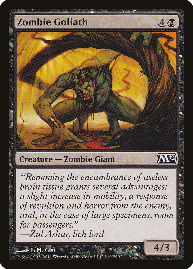 Zombie Goliath [Magic 2012] | Golgari Games