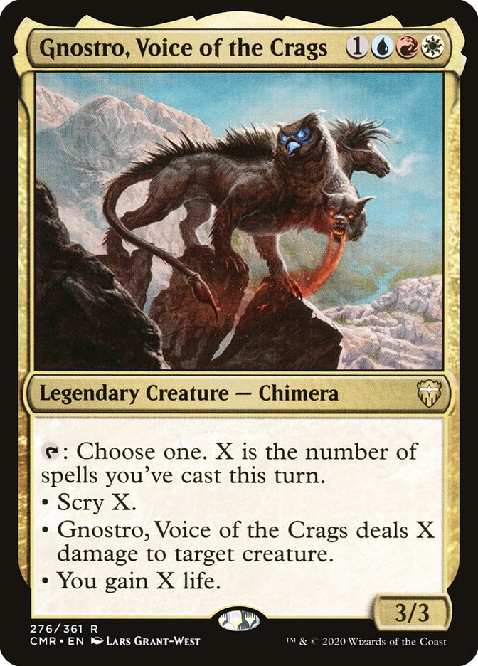 Gnostro, Voice of the Crags [Commander Legends] | Local Legends