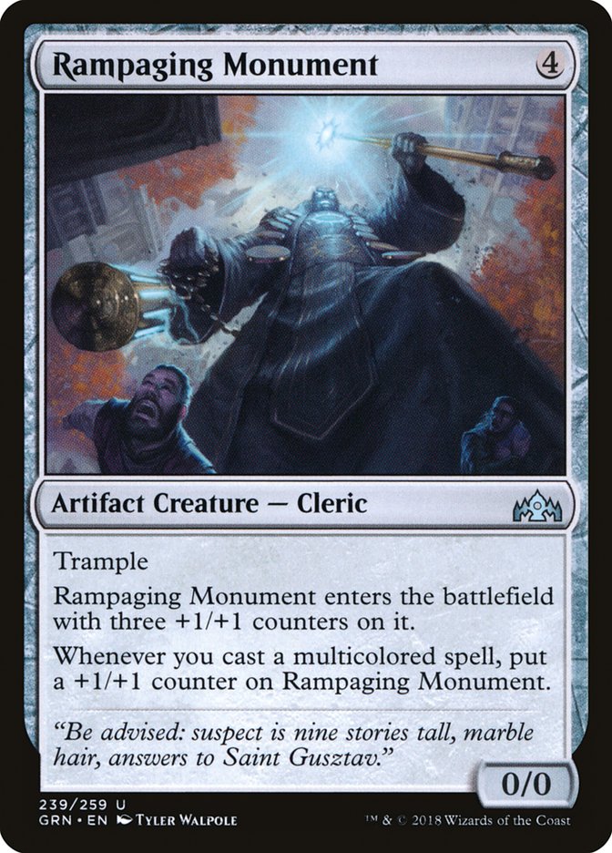 Rampaging Monument [Guilds of Ravnica] | Golgari Games