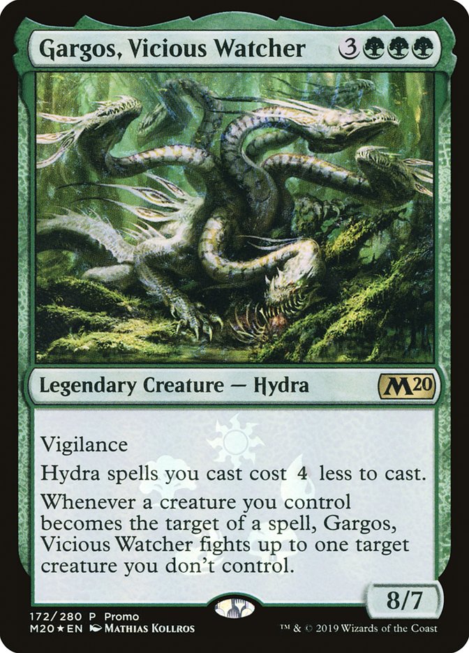 Gargos, Vicious Watcher [Resale Promos] | Golgari Games