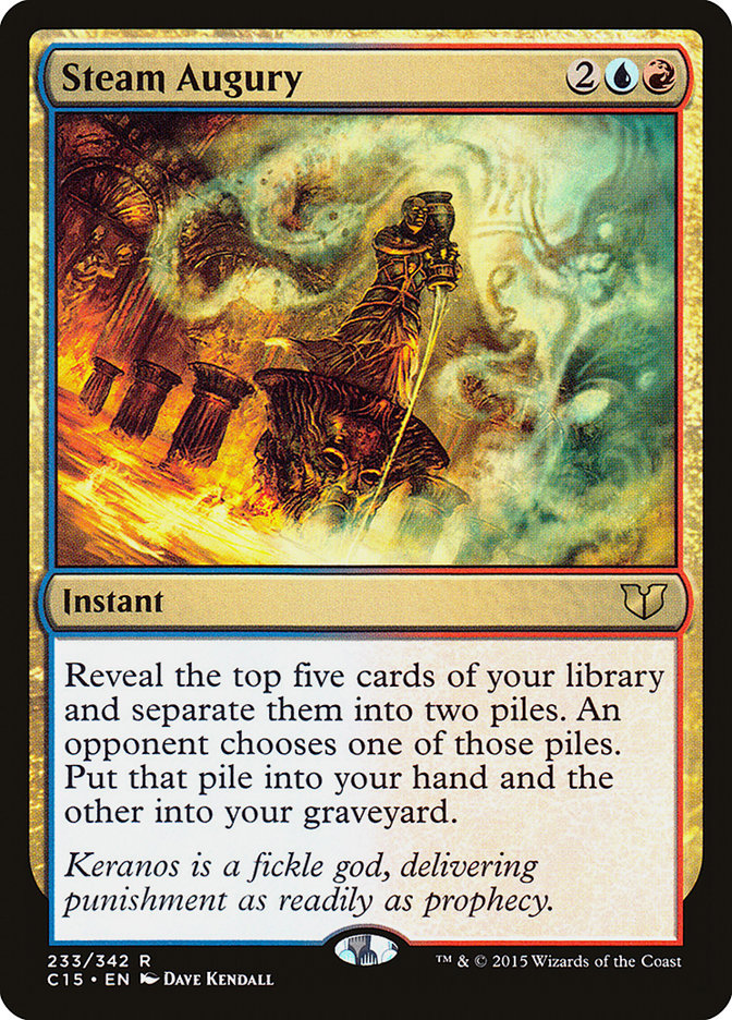 Steam Augury [Commander 2015] | Local Legends