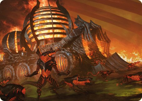 Urabrask's Forge Art Card [Phyrexia: All Will Be One Art Series] | Local Legends