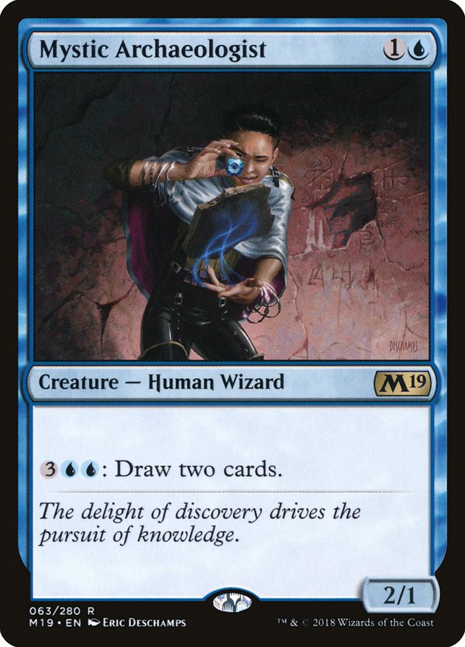 Mystic Archaeologist [Core Set 2019] | Local Legends