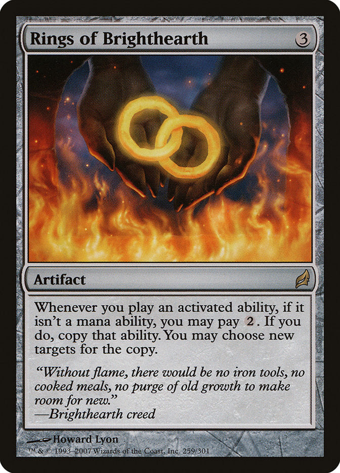 Rings of Brighthearth [Lorwyn] | Local Legends