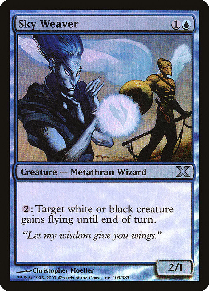 Sky Weaver (Premium Foil) [Tenth Edition] | Local Legends