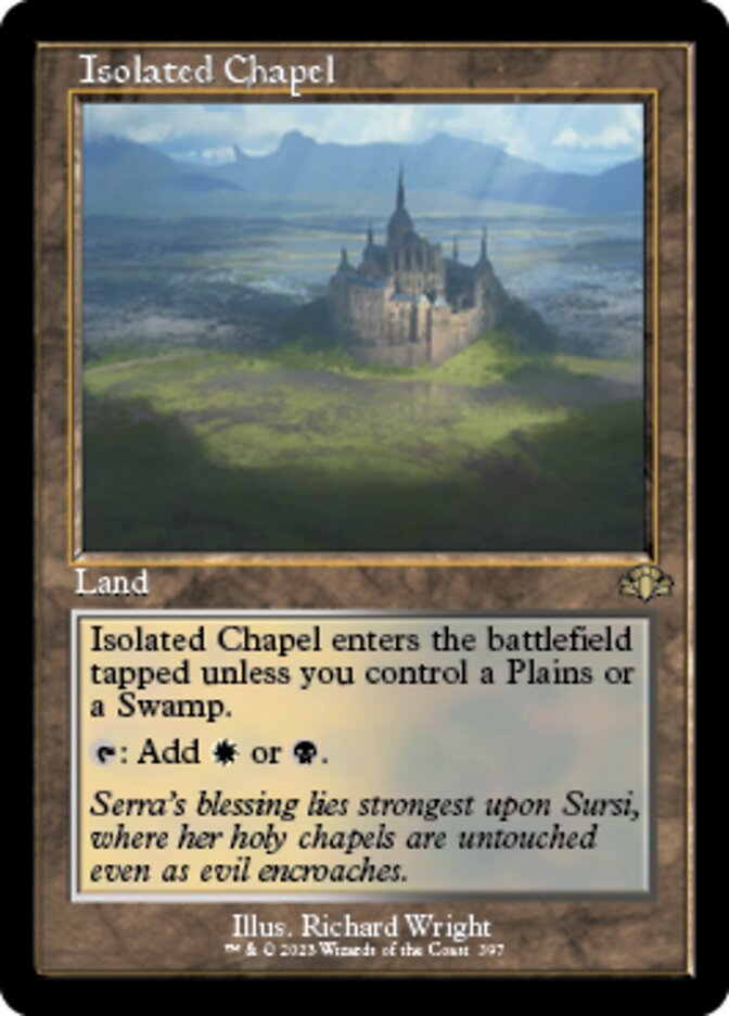 Isolated Chapel (Retro) [Dominaria Remastered] | Local Legends