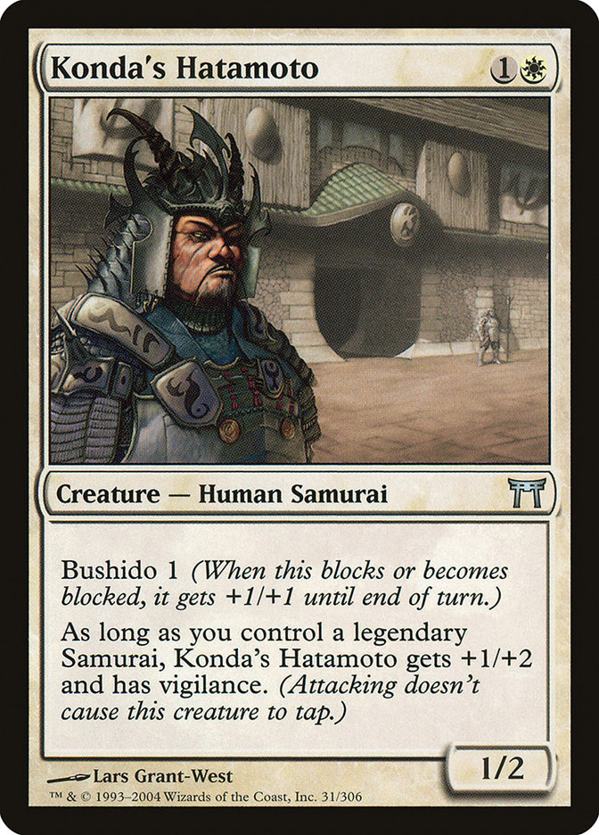 Konda's Hatamoto [Champions of Kamigawa] | Golgari Games