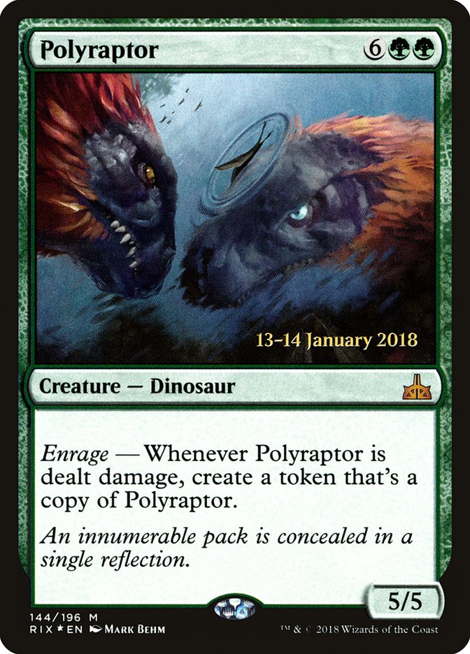 Polyraptor [Rivals of Ixalan Prerelease Promos] | Local Legends