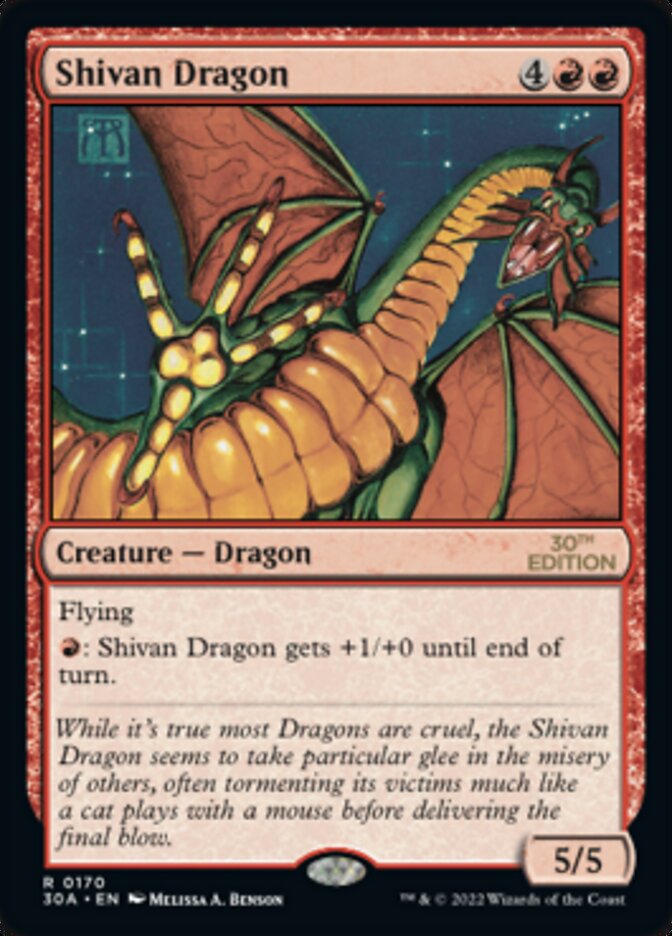 Shivan Dragon [30th Anniversary Edition] | Local Legends