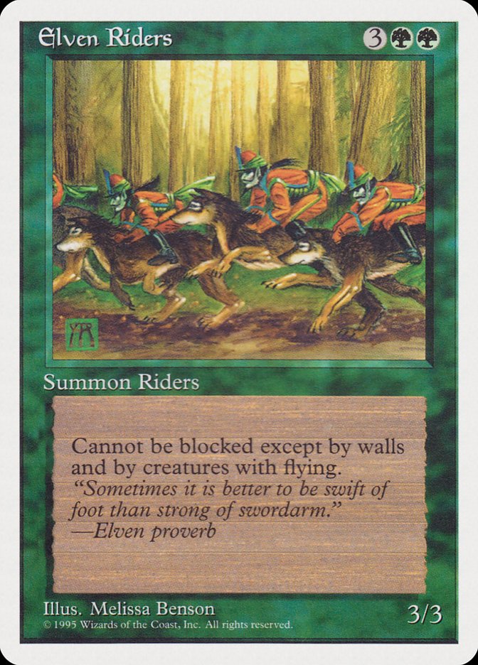 Elven Riders [Rivals Quick Start Set] | Golgari Games