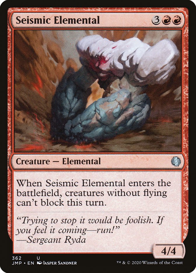 Seismic Elemental [Jumpstart] | Local Legends
