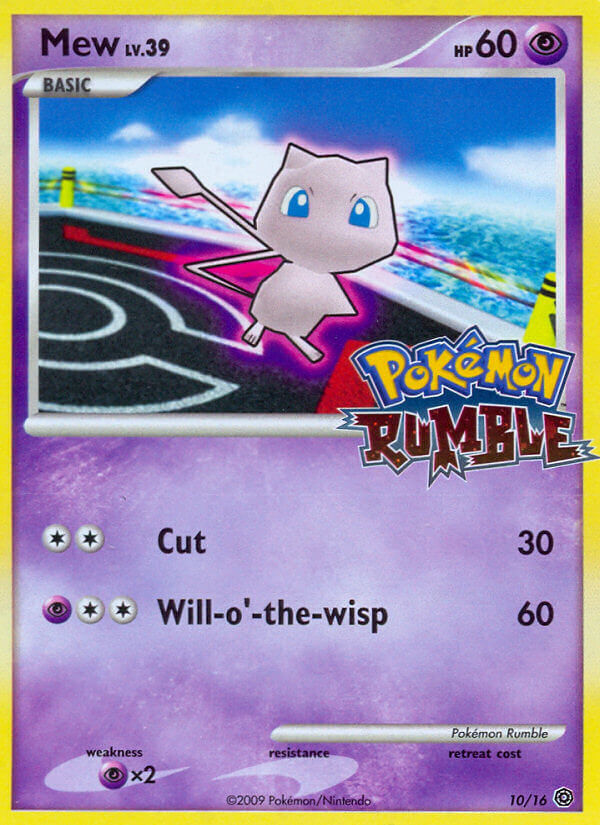 Mew (10/16) [Pokémon Rumble] | Golgari Games