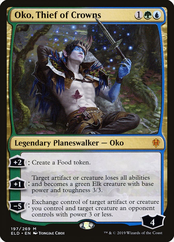 Oko, Thief of Crowns [Throne of Eldraine] | Golgari Games