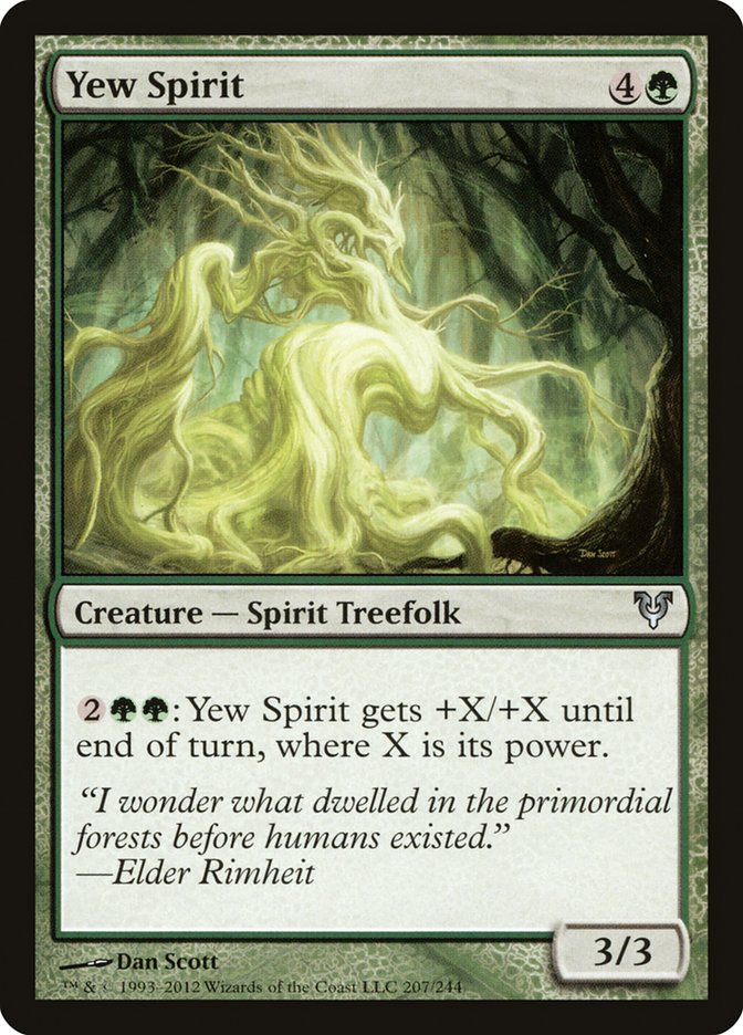 Yew Spirit [Avacyn Restored] | Golgari Games